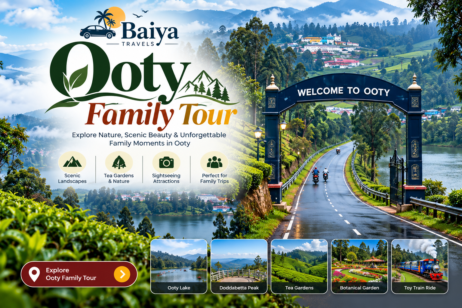 Ooty Family Tour