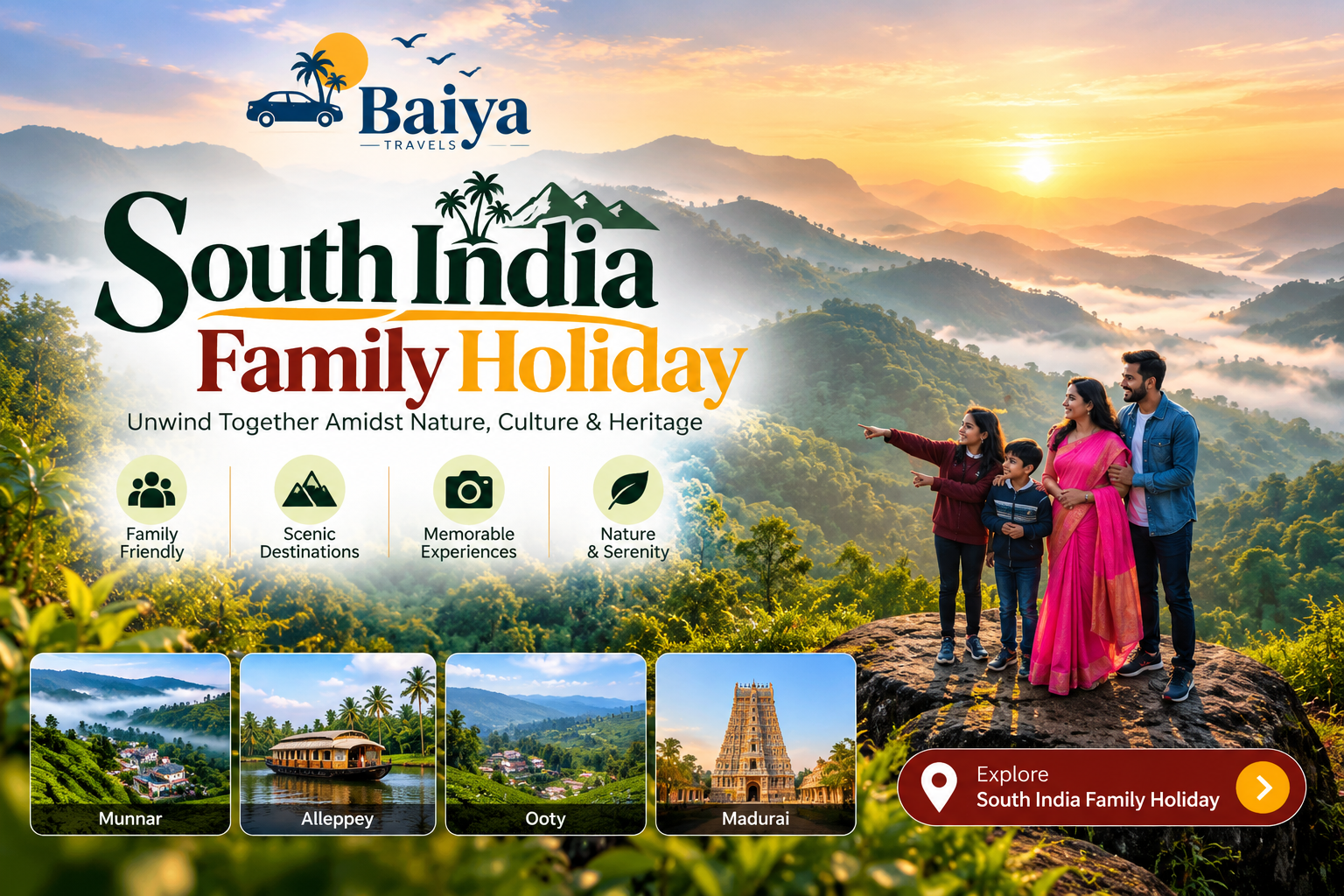 South India Family Holiday